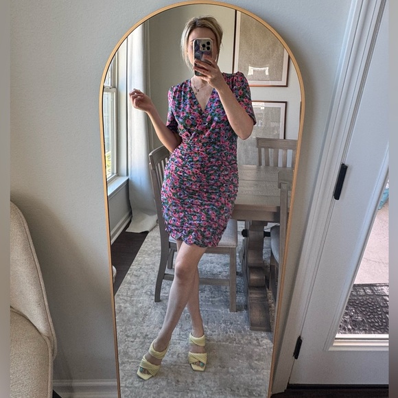 NWT Floral V-Neck Dress - Picture 14 of 16